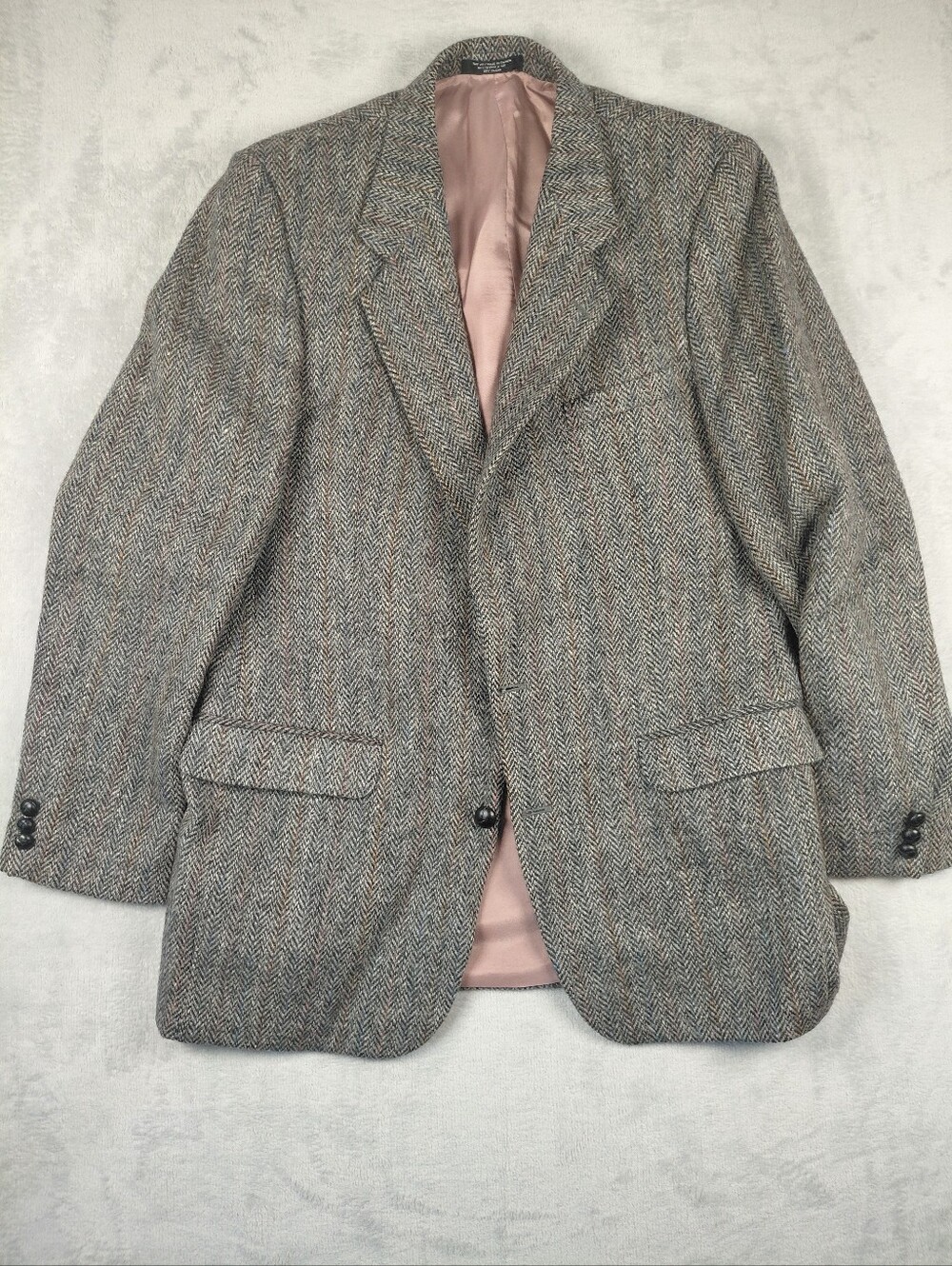 Harris Tweed Blazer Sport Jacket, Mens 42